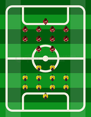 足球比赛中的技战术纷呈多样